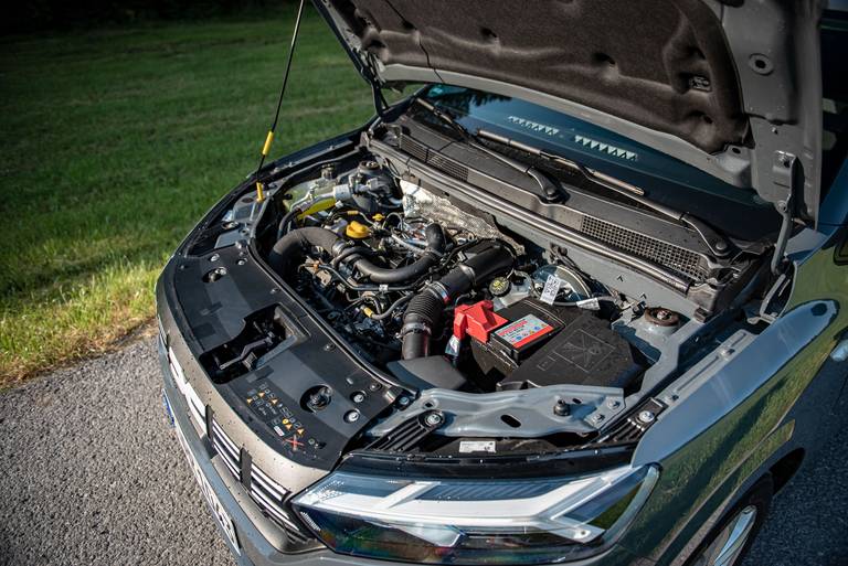  Einfache Technik, die funktioniert: Der 999 ccm³ kleine Dreizylinder-Turbo geht quirlig zur Sache, braucht aber auch entsprechend viel Kraftstoff.