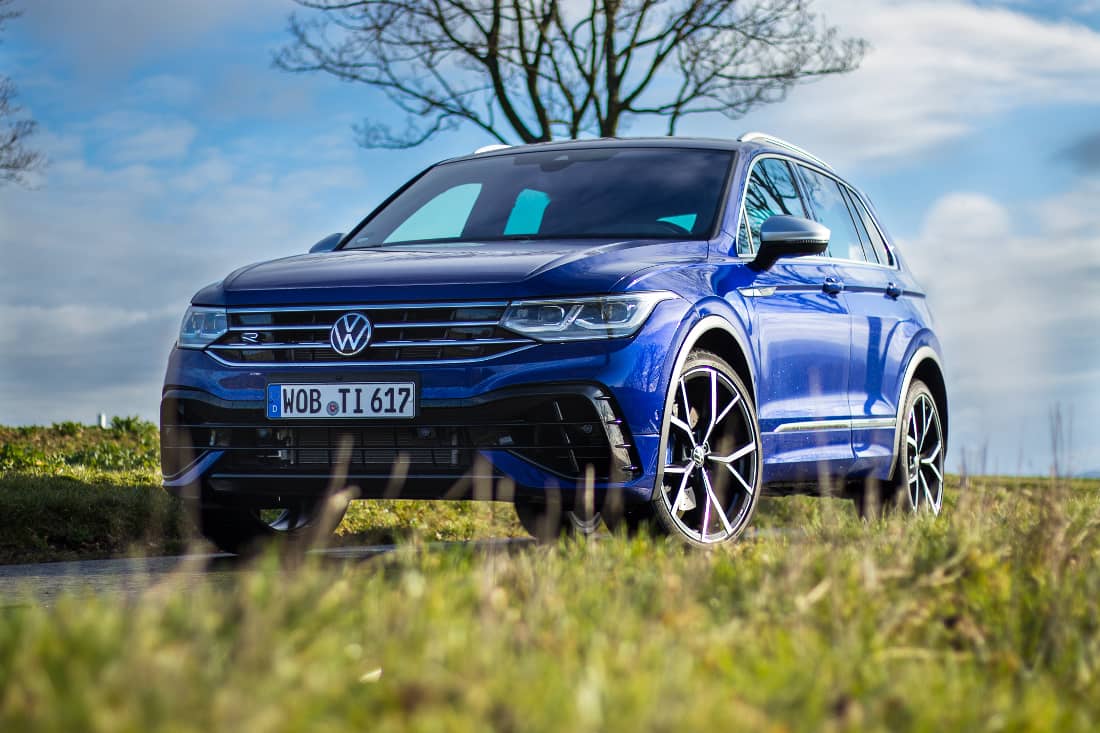 Der Volkswagen Tiguan R im Test: Renntransporter