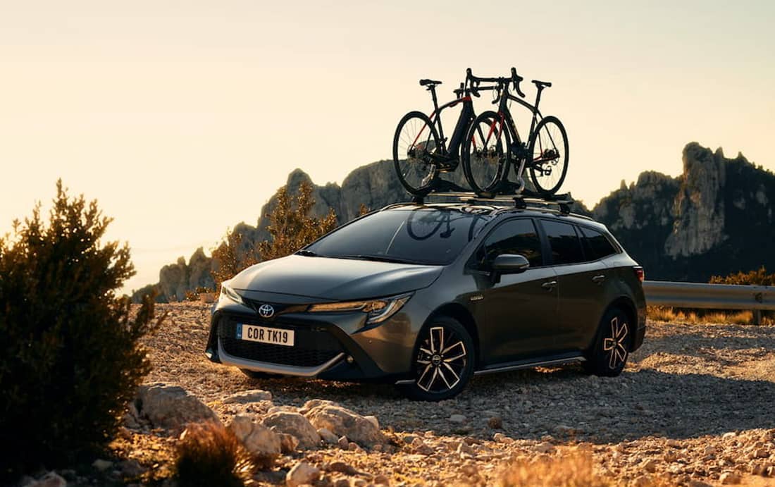  Viel Ausstattung für wenig Aufpreis, das gibt es beim Toyota Corolla Touring Sports Hybrid.