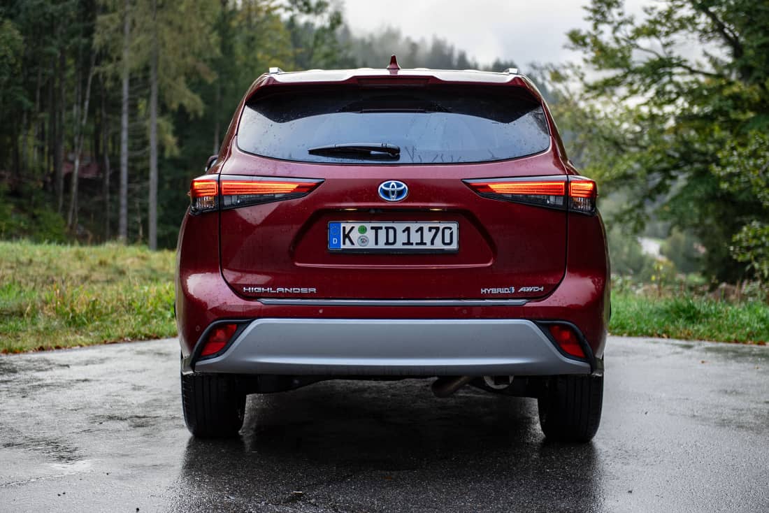 Toyota Highlander Hybrid Rear