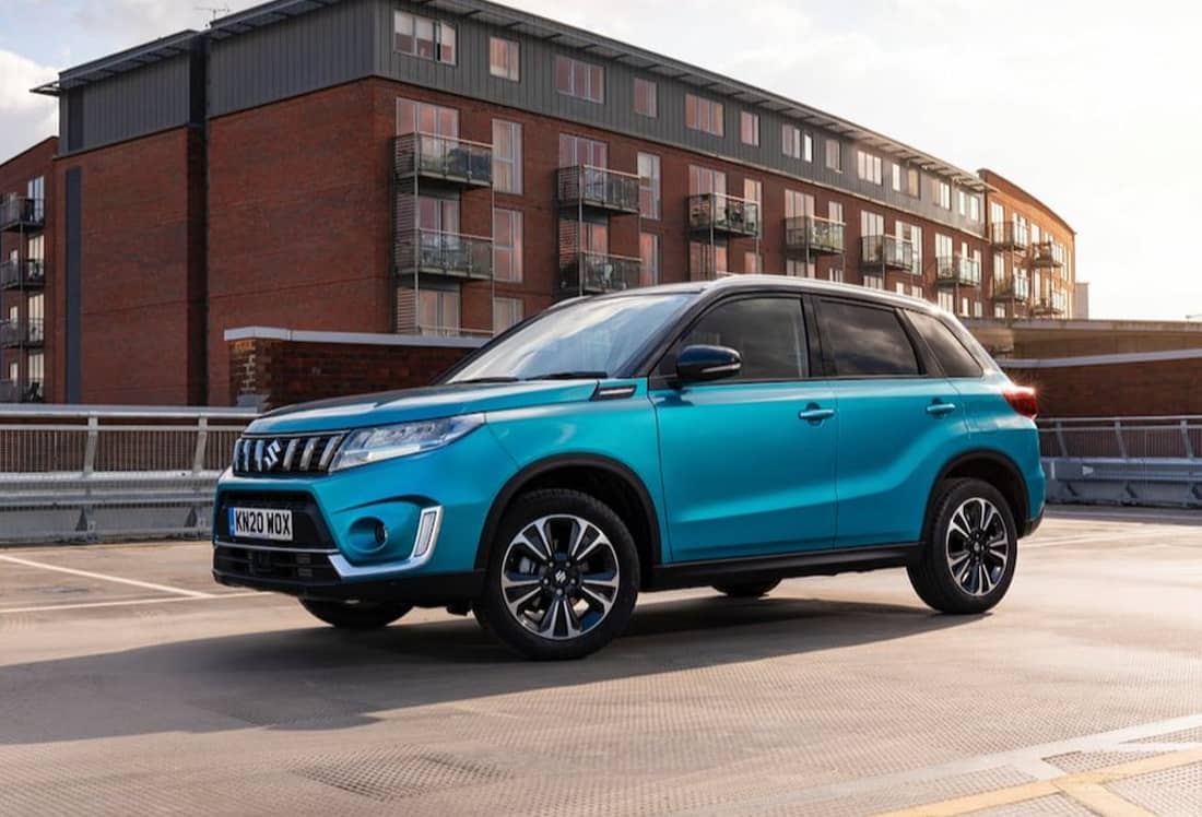  Gehört zu den kleinen SUV der Kompaktklasse: Der Suzuki Vitara Hybrid