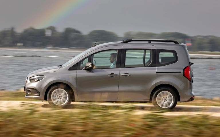  Der Mercedes Citan ist ein kompakter Stadt-Lieferwagen.