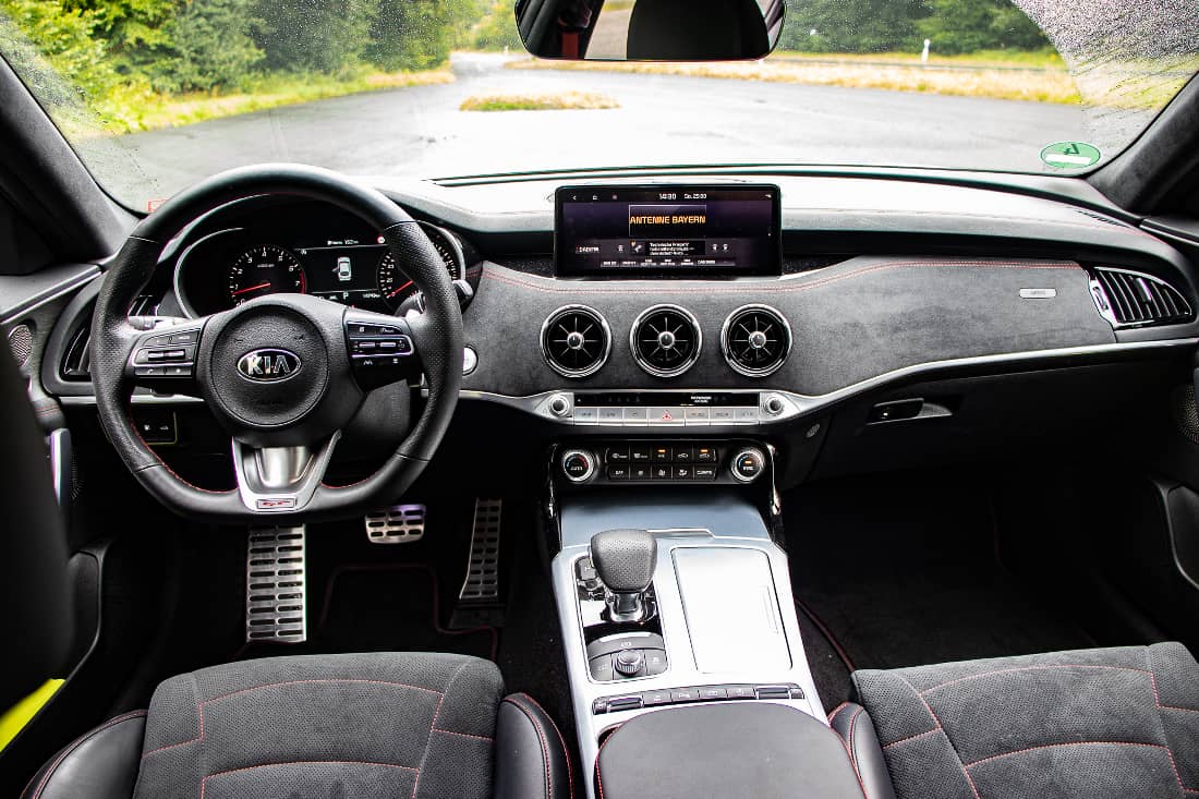 Kia Stinger GT Interior 2