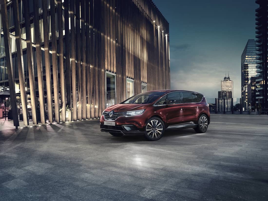 Renault stopt met de Scenic, Espace en Talisman