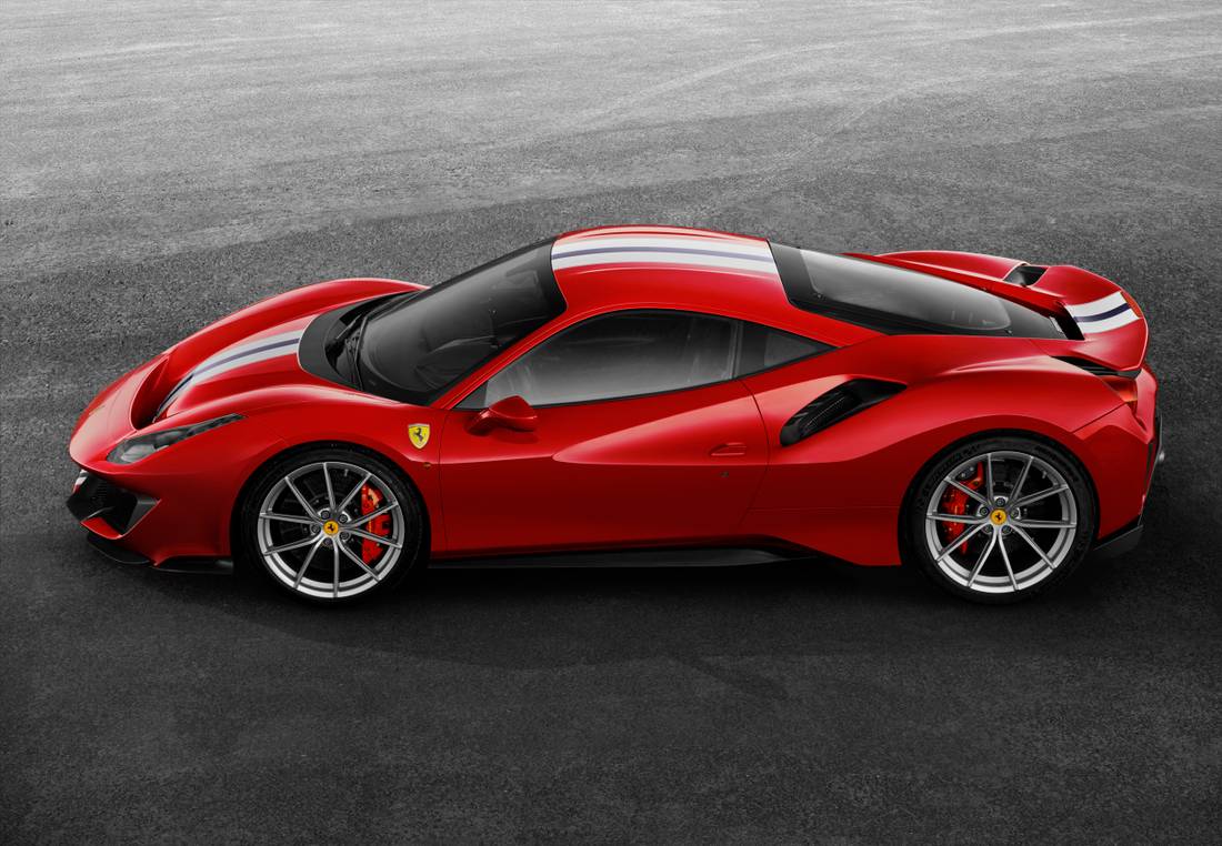 Ferrari 488 Pista Side