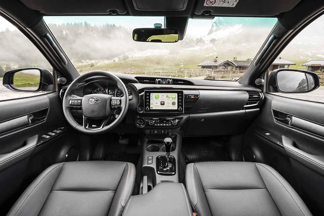 Toyota Hilux 2021 interieur