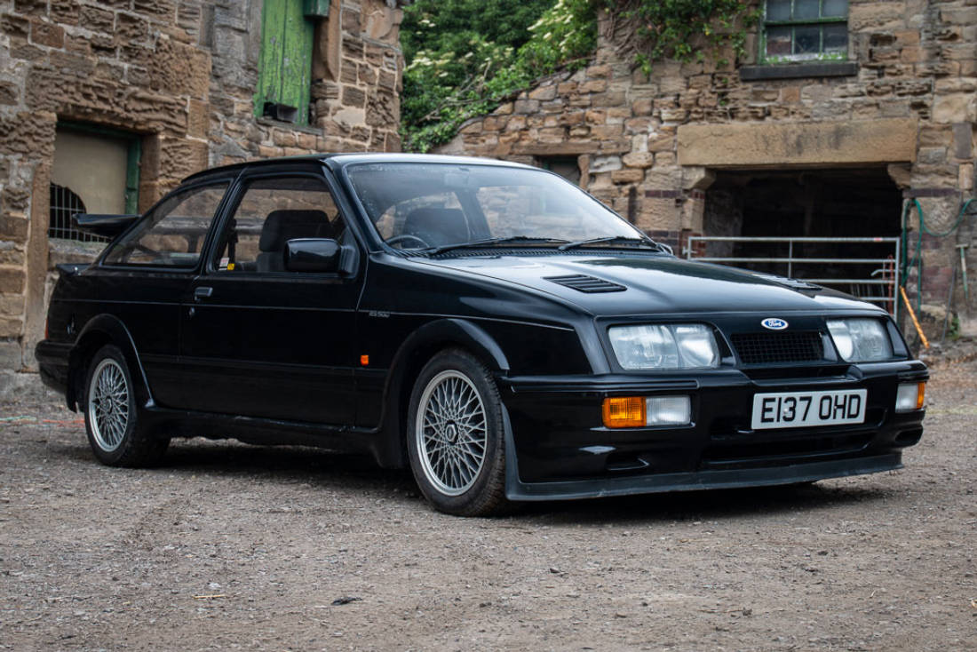  Der Ford Sierra von 1987 - 2022 schon als Oldtimer auf deutschen Straßen unterwegs.