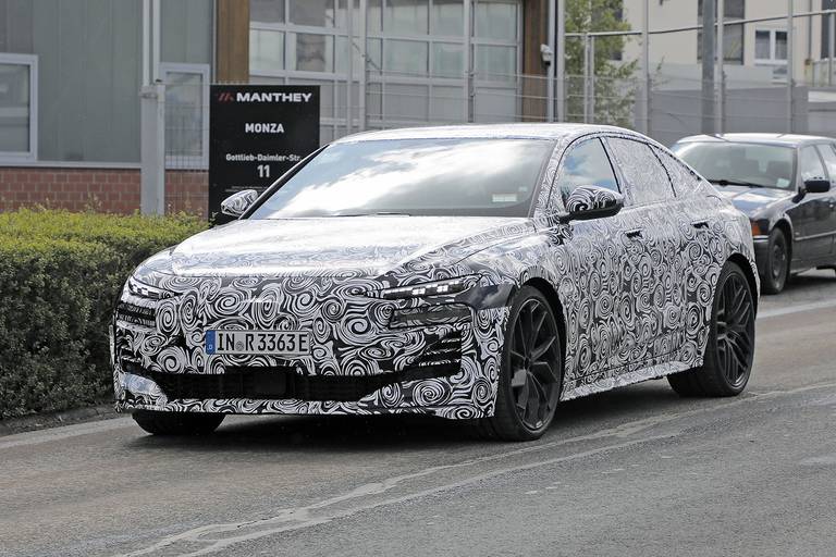  Audi RS 6 e-tron Erlkönig - Frontpartie