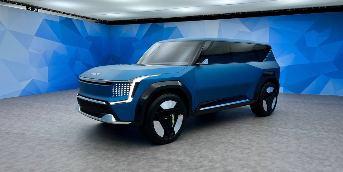 2023 Kia EV9 Concept Hero