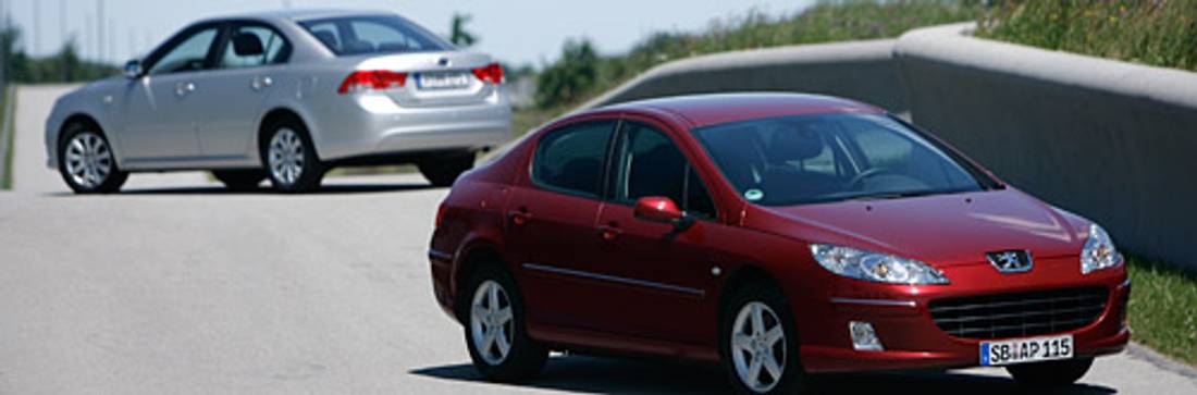Vergleichstest: Peugeot 407 vs