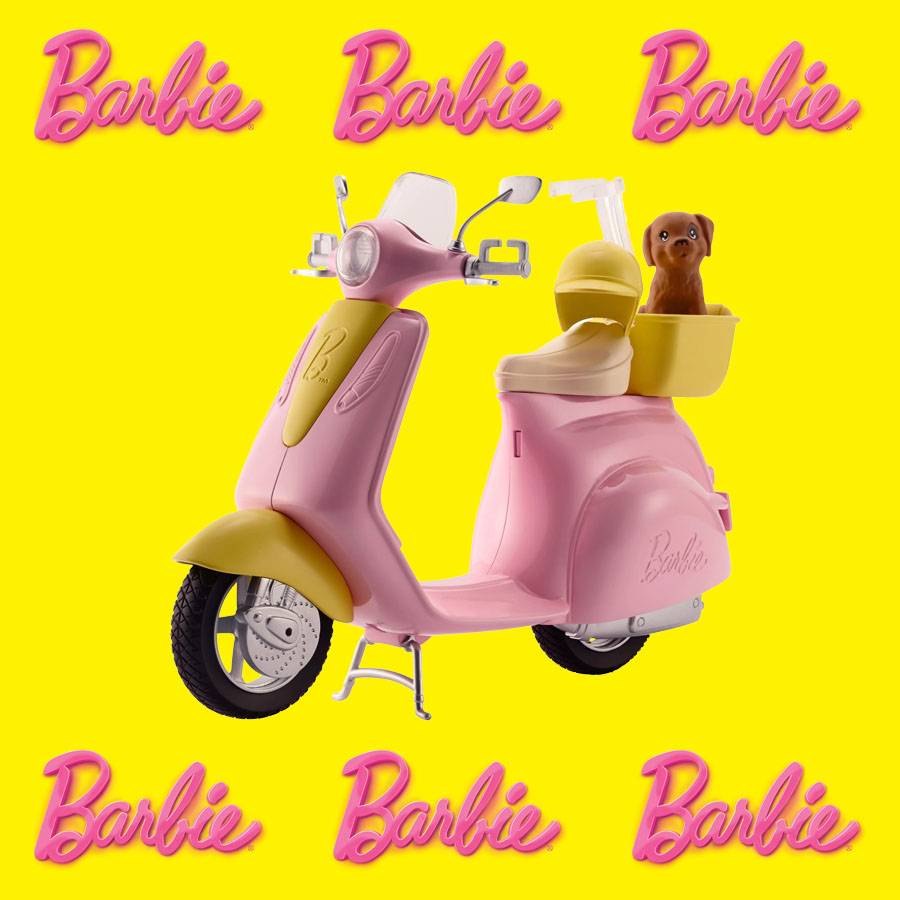 Barbie Auto Motorroller