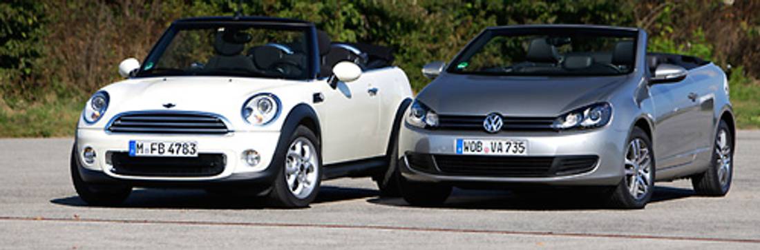 Vergleichstest: VW Golf Cabrio 1