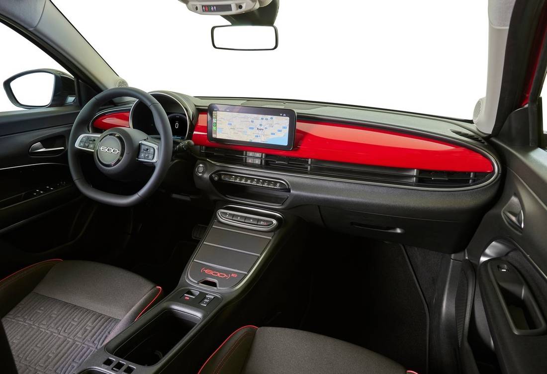 Fiat 600e interior