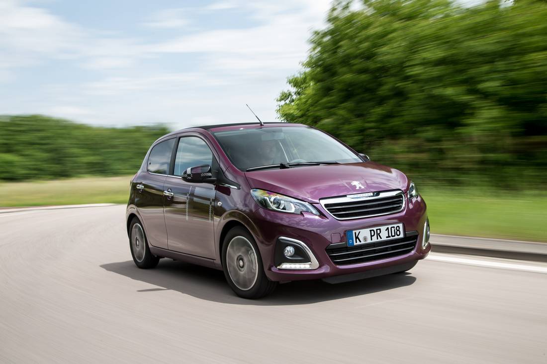 Peugeot 108 Vorderansicht