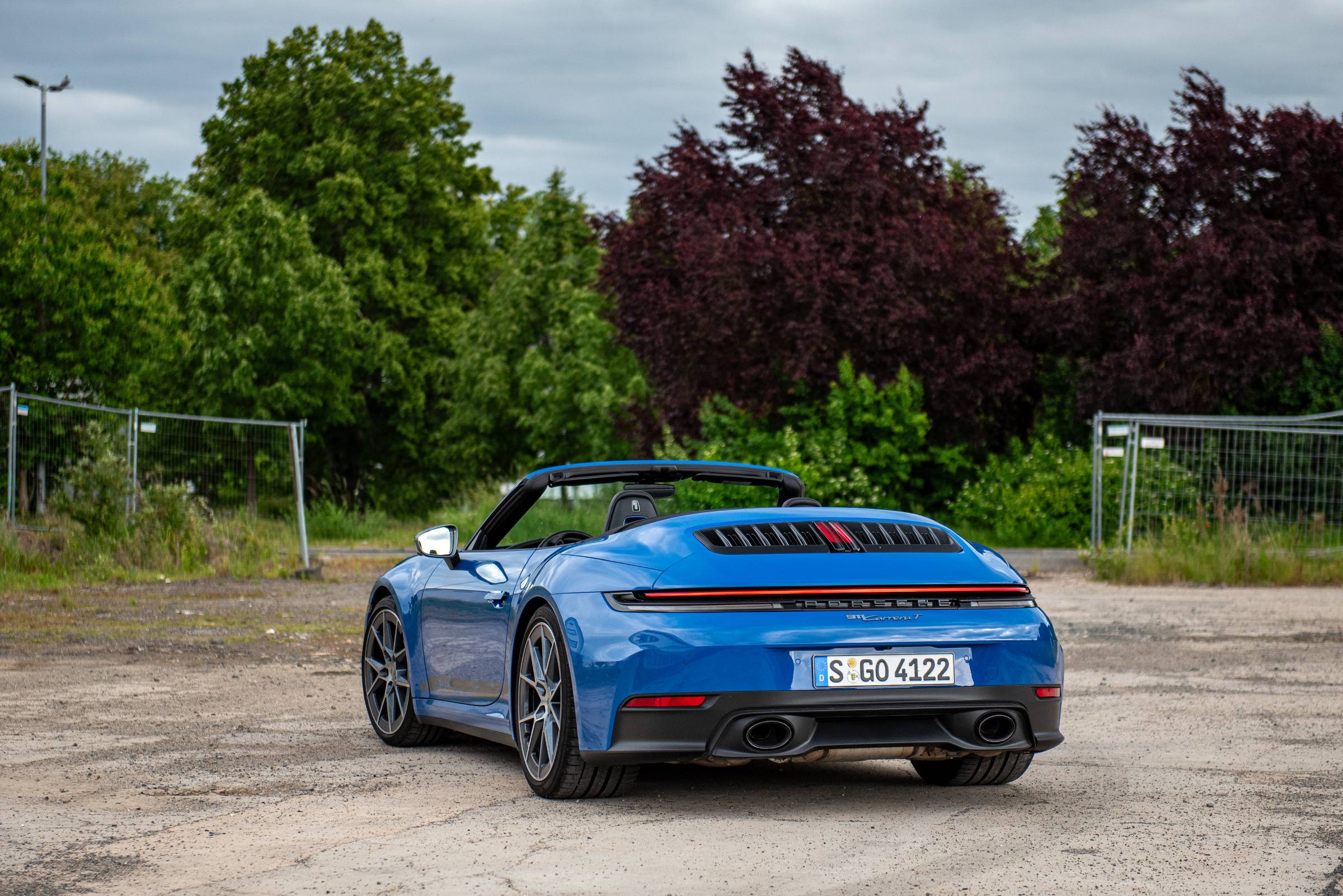 Porsche 911 T Cabrio - Heck