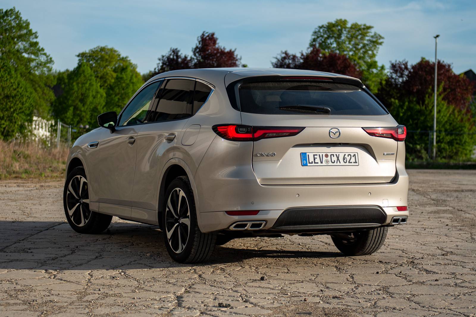 Mazda CX-60 D200 2025 - Heckansicht