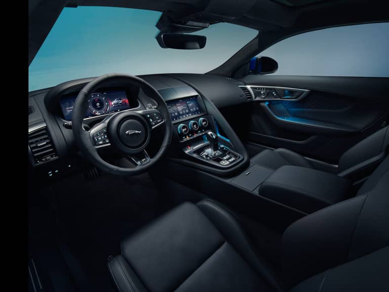 Jag F-TYPE 21MY Image Studio Interior Ebony 02.12