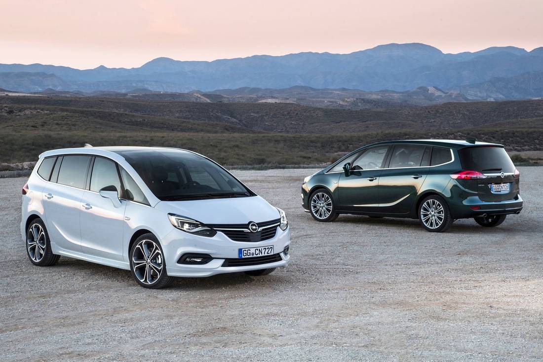 Opel Zafira Facelift: Test, Daten, Preise