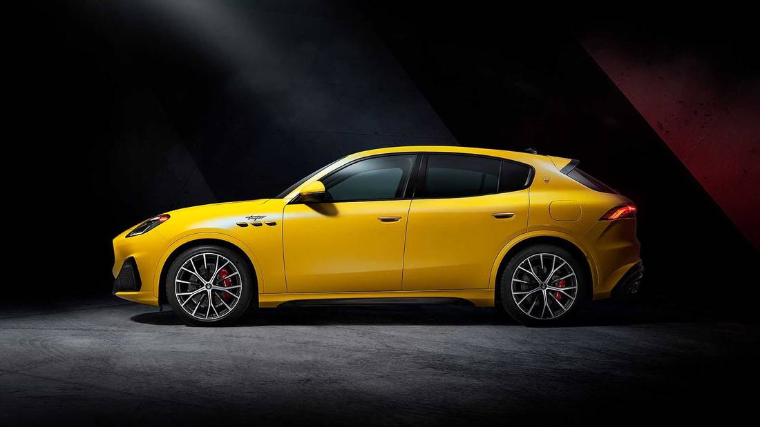  With a wheelbase of almost three meters, the Grecale clearly scratches the mark of the luxury class.