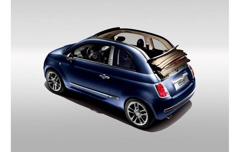 Fiat 500C Cabrio Back