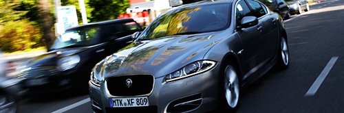 Test: Jaguar XF – Kleiner Diesel, ganz groß