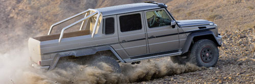 Grenzbereich: Mercedes-Benz G 63 AMG 6x6 – Der Unaufhaltsame