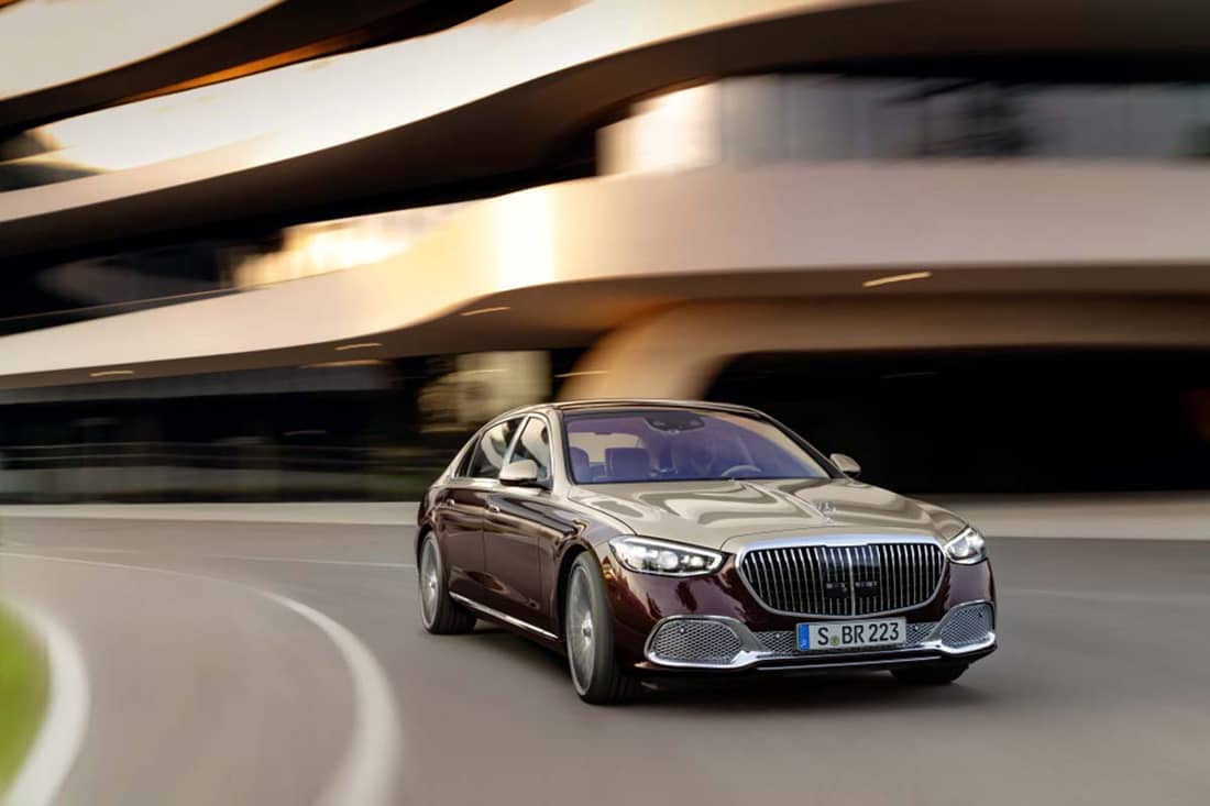  Maybach ist die Edelschmiede von Daimler und fertigt exklusive Luxuslimousinen der Marke.