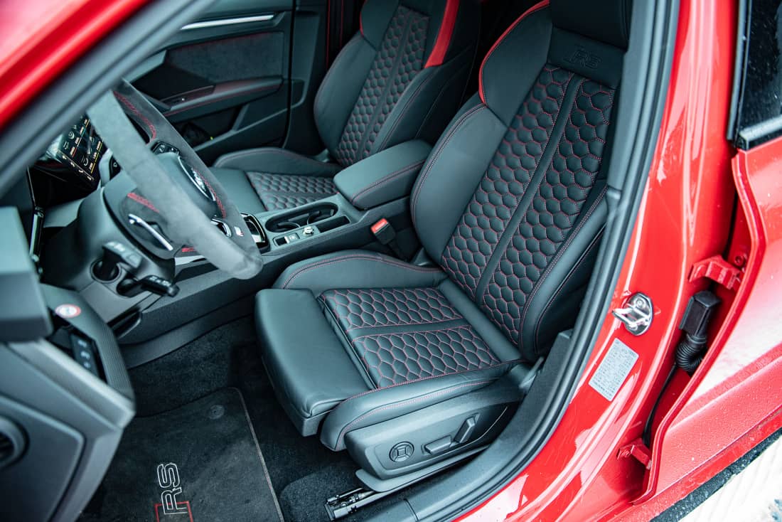 Audi RS3 Sportback Seats